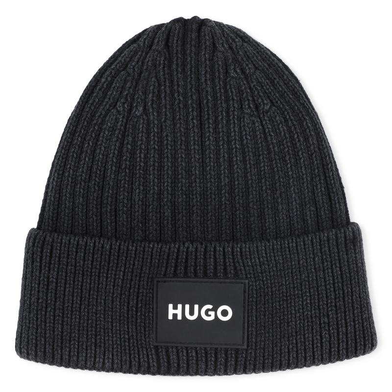 Chapéu de malha desbotado HUGO 
                    UNISEX
