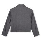 Cardigan esportivo KARL LAGERFELD KIDS 
                    GIRL
