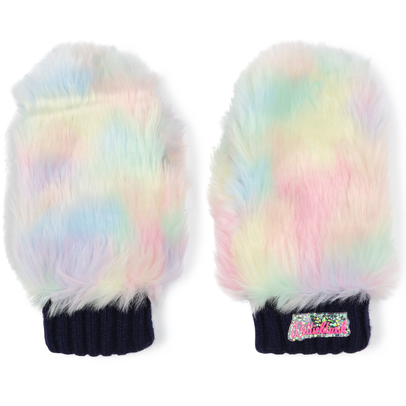 Luvas de malha polar felpuda BILLIEBLUSH 
                        GIRL