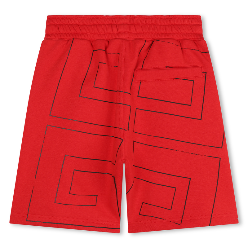 Calções em moletão GIVENCHY 
                    BOY