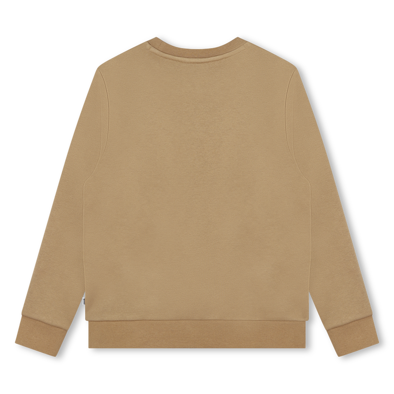 Sweatshirt em molet&atilde;o BOSS 
                        BOY