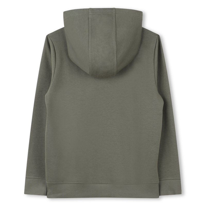 Cardigan com capuz BOSS 
                        MENINO