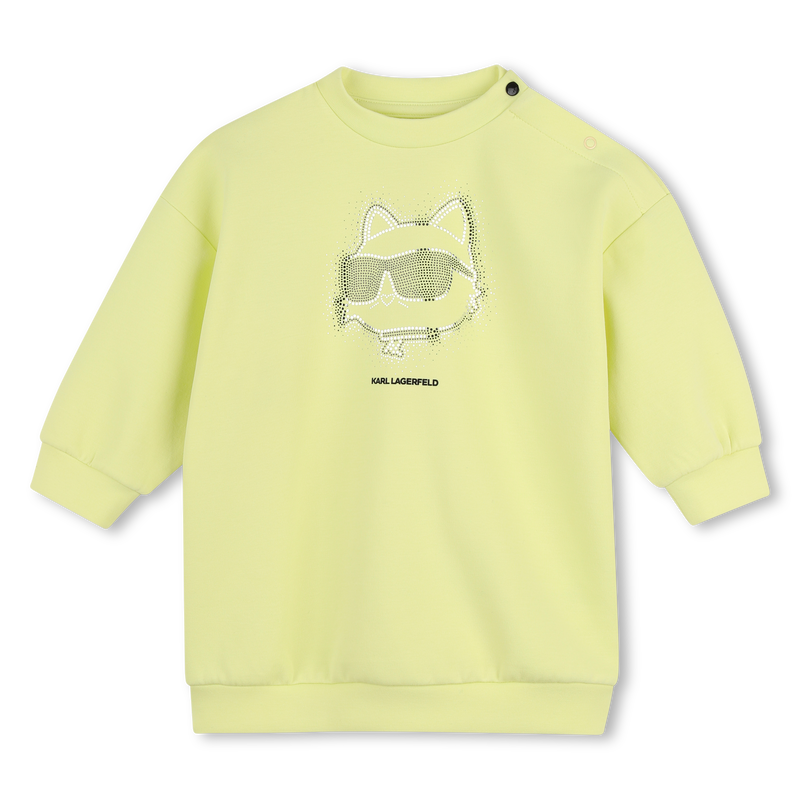 Conjunto de vestido e cal&ccedil;a KARL LAGERFELD KIDS 
                        MENINA