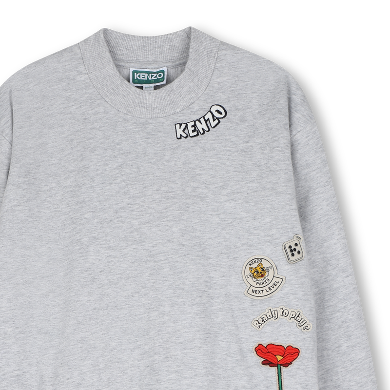 Vestido de mangas longas KENZO KIDS 
                        GIRL