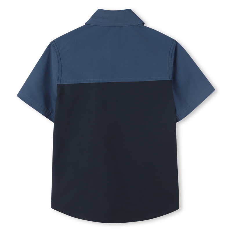 Camisa bicolor com bolso TIMBERLAND 
                    BOY