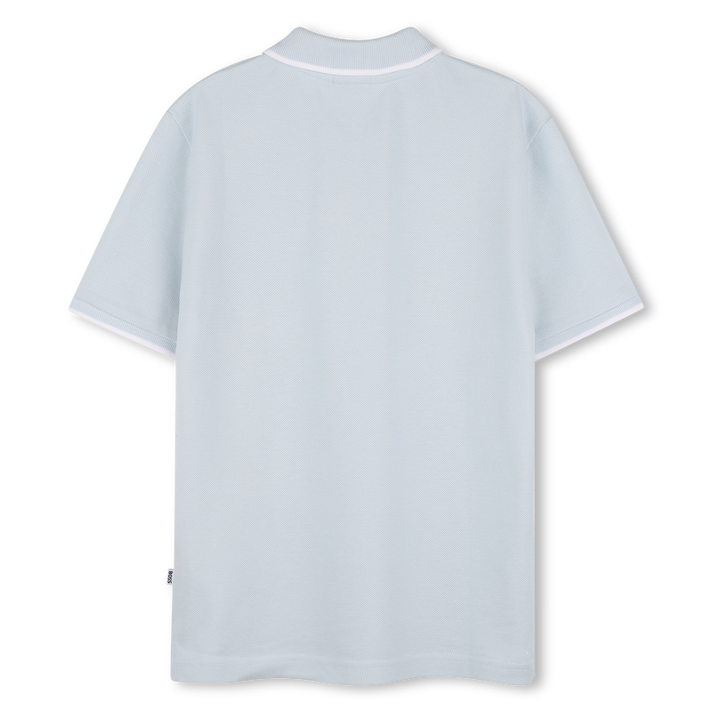 Camisa p&oacute;lo de manga curta BOSS 
                        BOY