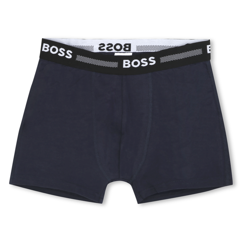 Lote de 2 boxers em algod&atilde;o BOSS 
                        BOY