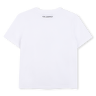 T-shirt de manga curta KARL LAGERFELD KIDS 
                    GIRL