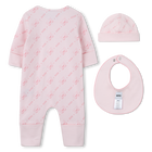 Conjunto de pijama e gorro BOSS 
                    GIRL