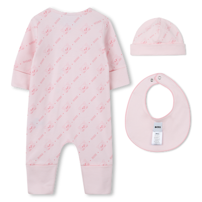 Conjunto de pijama e gorro BOSS GIRL