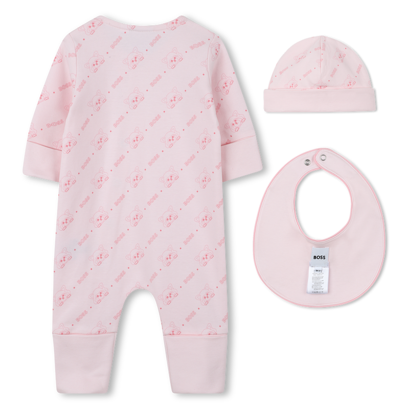 Conjunto de pijama e gorro BOSS 
                        GIRL