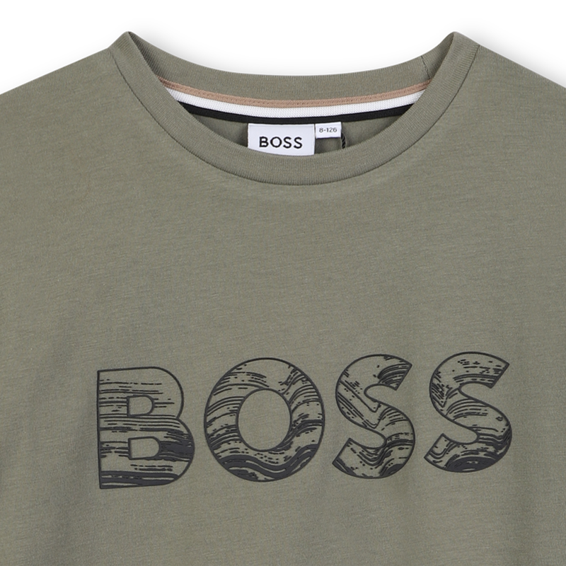 T-shirt de manga curta BOSS 
                        BOY