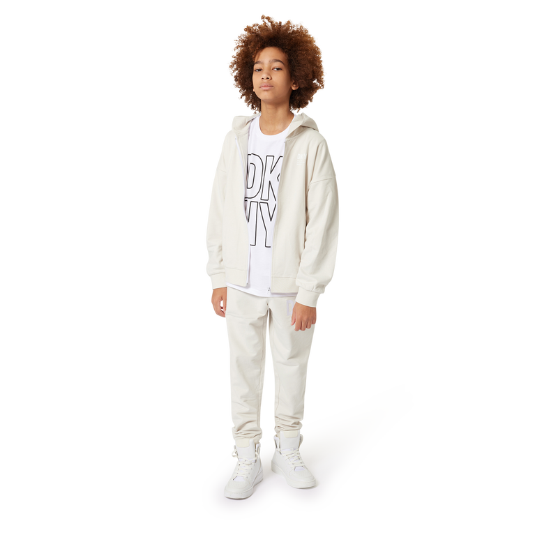 Cardigã unissexo em moletão DKNY 
                    UNISEX
