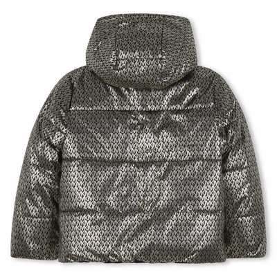 Jaqueta acolchoada reversível com capuz MICHAEL KORS GIRL