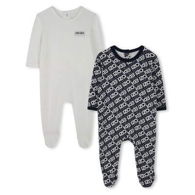 Cotton Pajamas (Pack Of 2) KENZO KIDS UNISEX