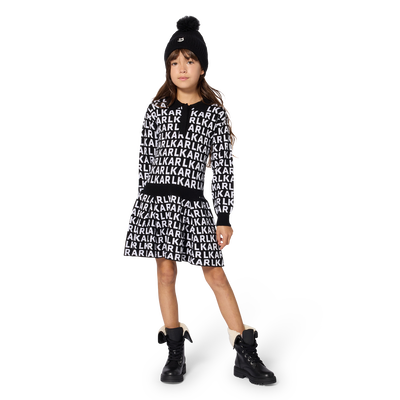 Gorro de tric&ocirc; KARL LAGERFELD KIDS GIRL