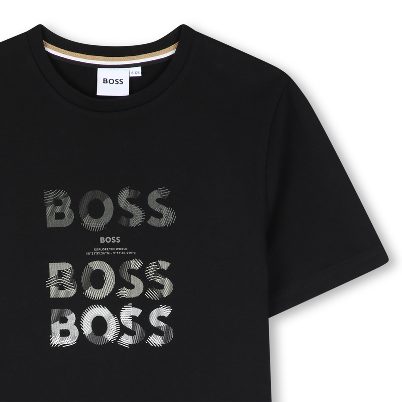 Camiseta de mangas curtas BOSS 
                        BOY