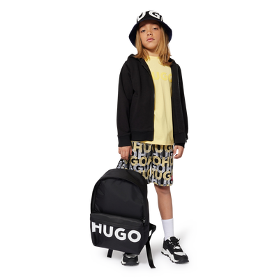 Hooded zipped sweatshirt HUGO BOY