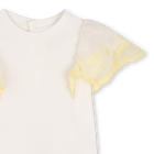 T-shirt manga bal&atilde;o CHLOE 
                    MENINA