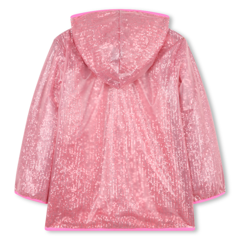 Pele oleosa transparente embelezada com lantejoula BILLIEBLUSH 
                    GIRL