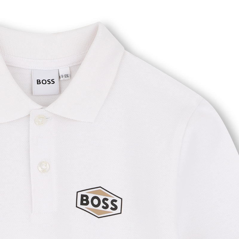Polo de manga curta BOSS 
                        BOY