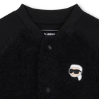 Cardigan bimaterial KARL LAGERFELD KIDS 
                    BOY