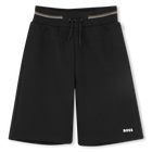 Bermudas jogging com log&oacute;tipo BOSS 
                    MENINO