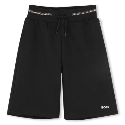 Bermudas jogging com log&oacute;tipo BOSS BOY