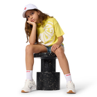 T-shirt de manga curta HUGO 
                    GIRL