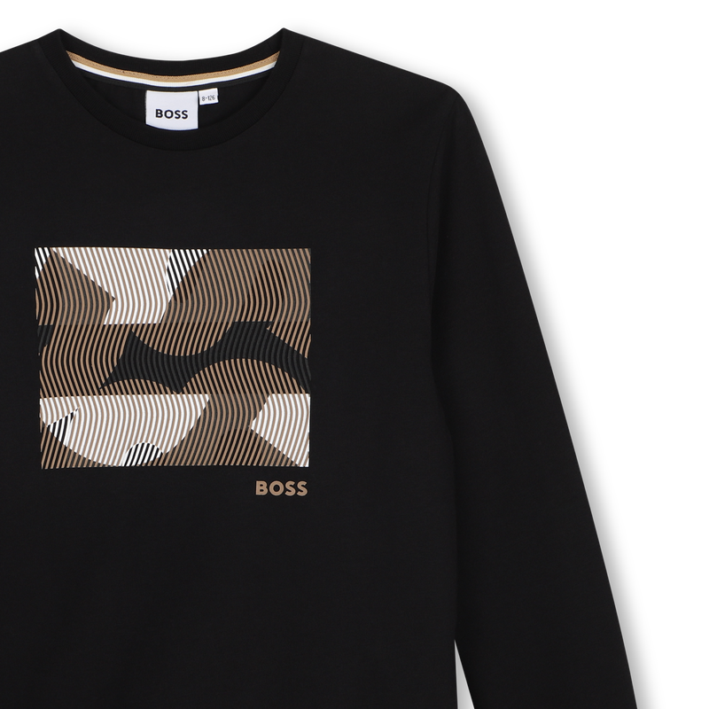Camiseta de manga longa BOSS 
                        BOY