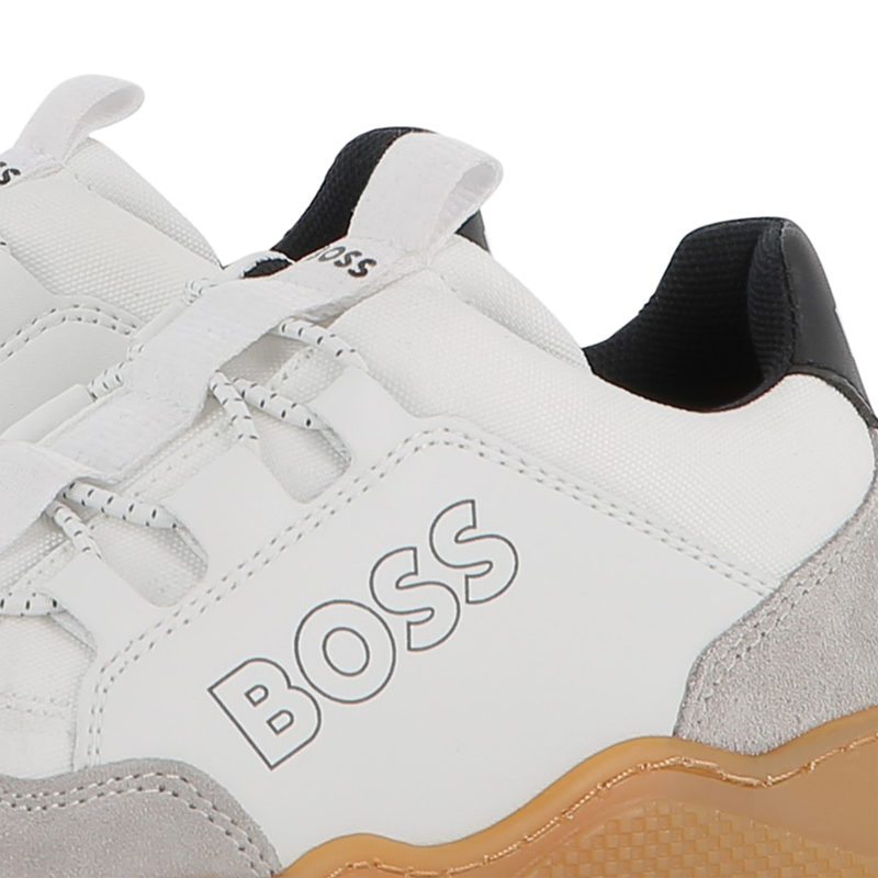 T&ecirc;nis sint&eacute;tico e de lona BOSS 
                        BOY