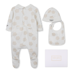 Conjunto de pijama, touca e babador KENZO KIDS 
                    UNISSEX