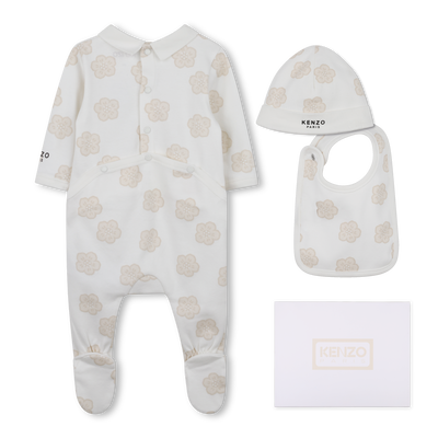 Conjunto de pijama, touca e babador KENZO KIDS UNISSEX
