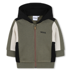 Cardigan com capuz BOSS 
                    BOY