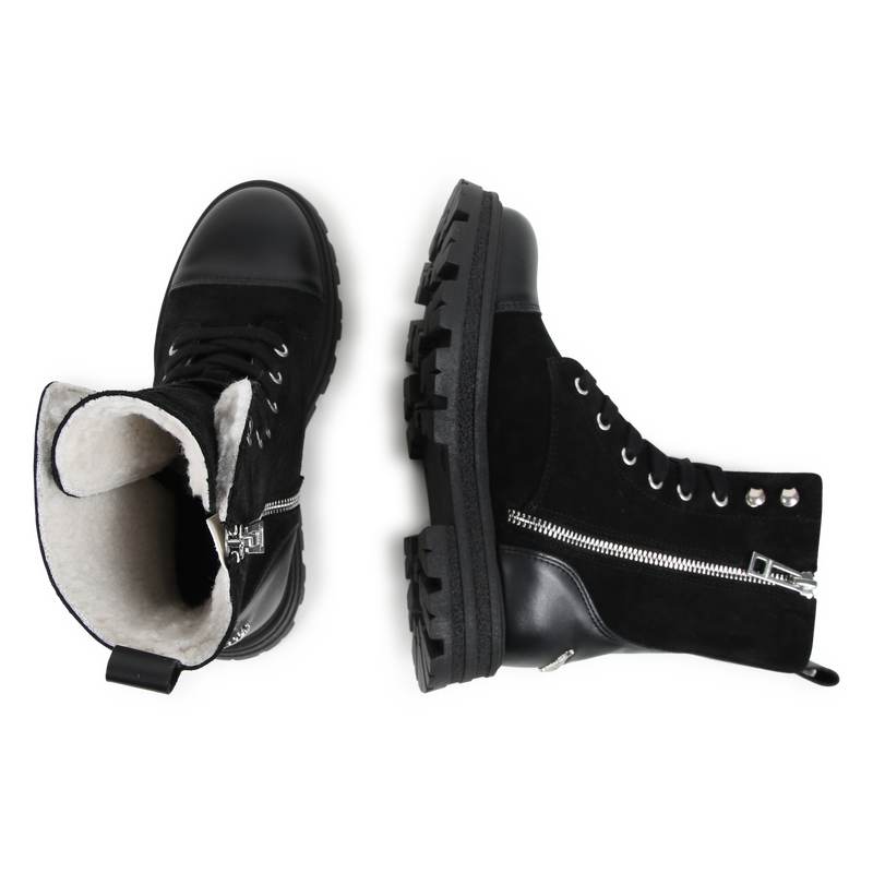 Botas de couro com atacadores ZADIG & VOLTAIRE 
                        GIRL