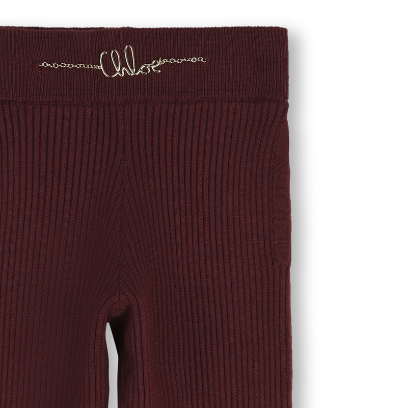Cal&ccedil;a de tric&ocirc; CHLOE 
                        GIRL