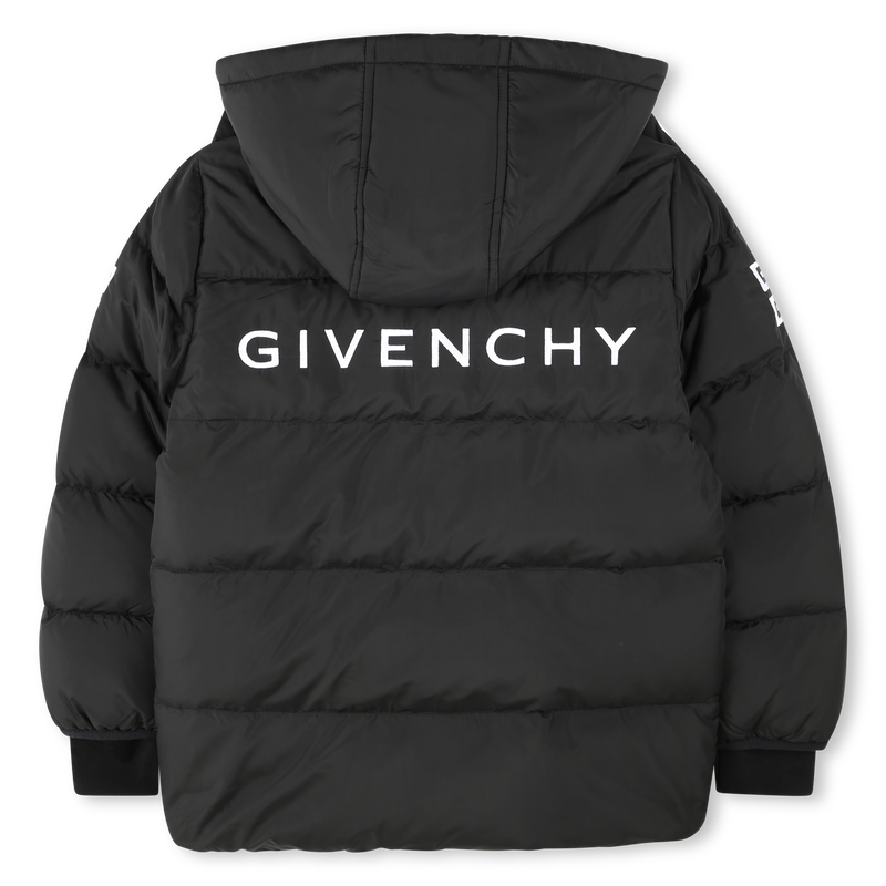 Blusão de penas capuz e bolsos GIVENCHY 
                    BOY