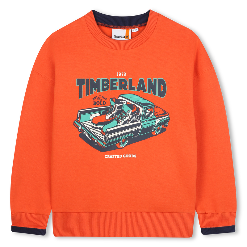 Moletom de lã escovada TIMBERLAND 
                    BOY