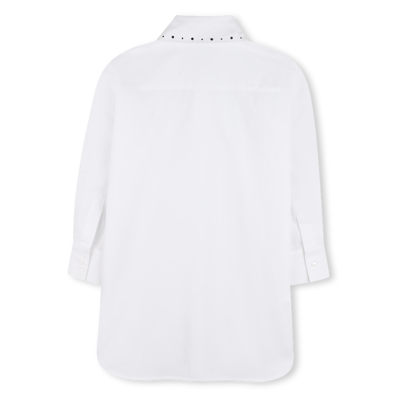 VESTIDO CAMISA DE MANGA COMPRIDA KARL LAGERFELD KIDS 
                        GIRL
