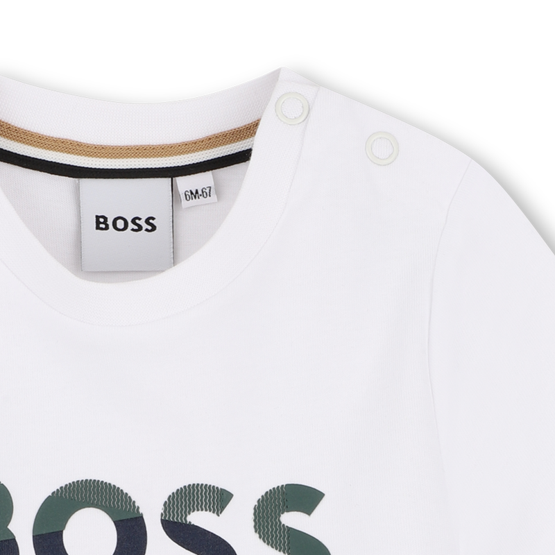CONJUNTO DE T-SHIRTS E CAL&Ccedil;&Otilde;ES BERMUDAS BOSS 
                        BOY