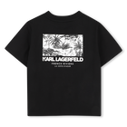 T-shirt de manga curta KARL LAGERFELD KIDS 
                    BOY