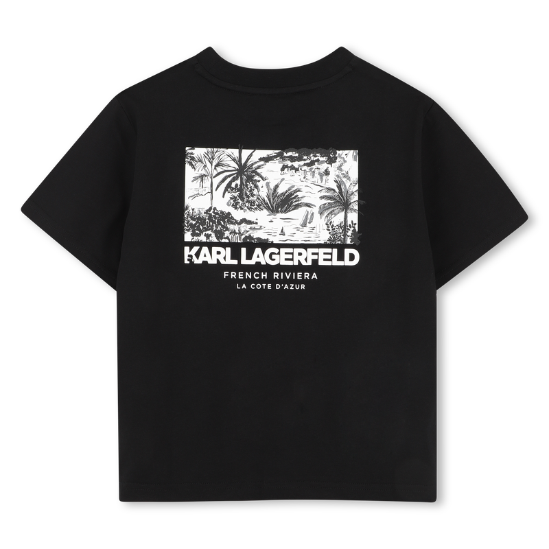 T-SHIRT DE MANGA CURTA KARL LAGERFELD KIDS 
                        BOY