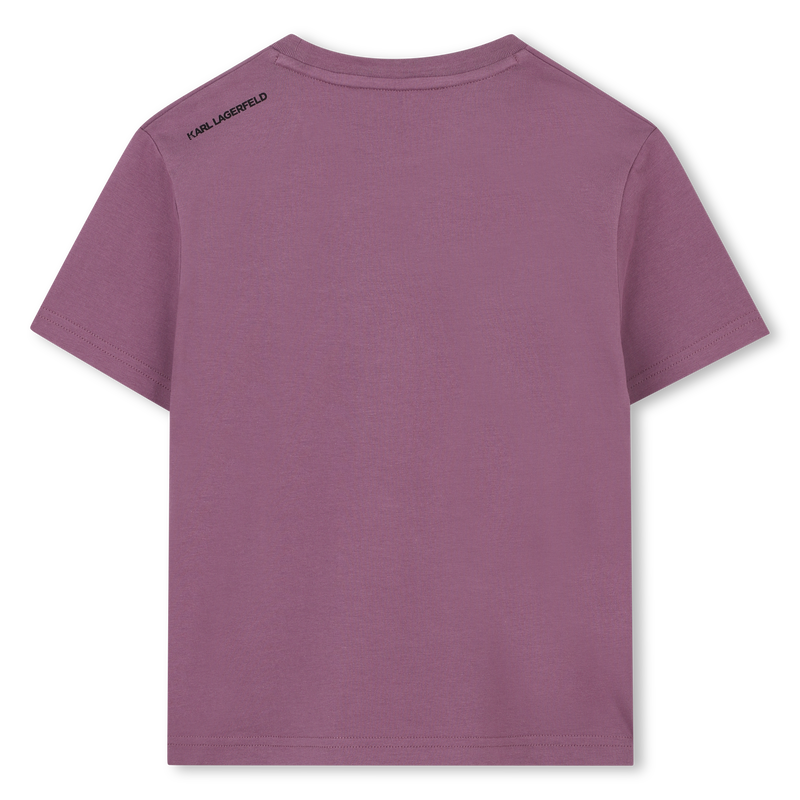 T-shirt de manga curta KARL LAGERFELD KIDS 
                        BOY