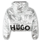 Casaco curto revers&iacute;vel HUGO 
                    GIRL