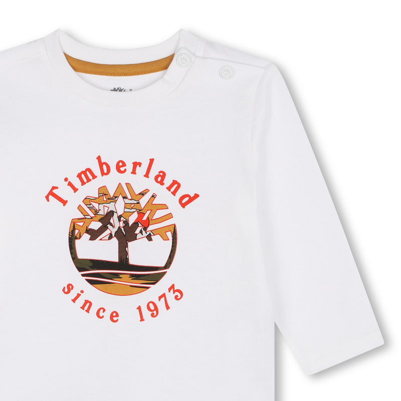 Logo Print T-Shirt TIMBERLAND 
                    BOY