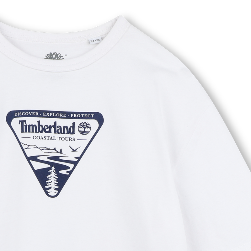 T-shirt larga com estampa TIMBERLAND 
                        BOY