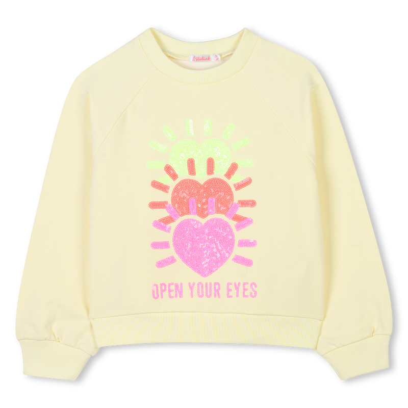 Lightweight fleece sweatshirt BILLIEBLUSH 
                    GIRL