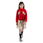 Saia plissada KENZO KIDS 
                    GIRL