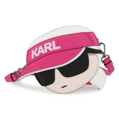 Bolsa de m&atilde;o com fecho ajust&aacute;vel KARL LAGERFELD KIDS GIRL