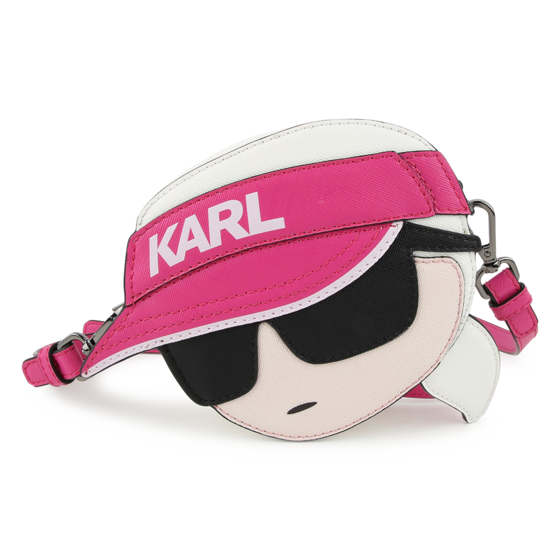 Bolsa de m&atilde;o com fecho ajust&aacute;vel KARL LAGERFELD KIDS 
                        GIRL